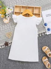 Young Girl's Y2K Fruit Printed Cap Sleeve Dress, Summer Street Style